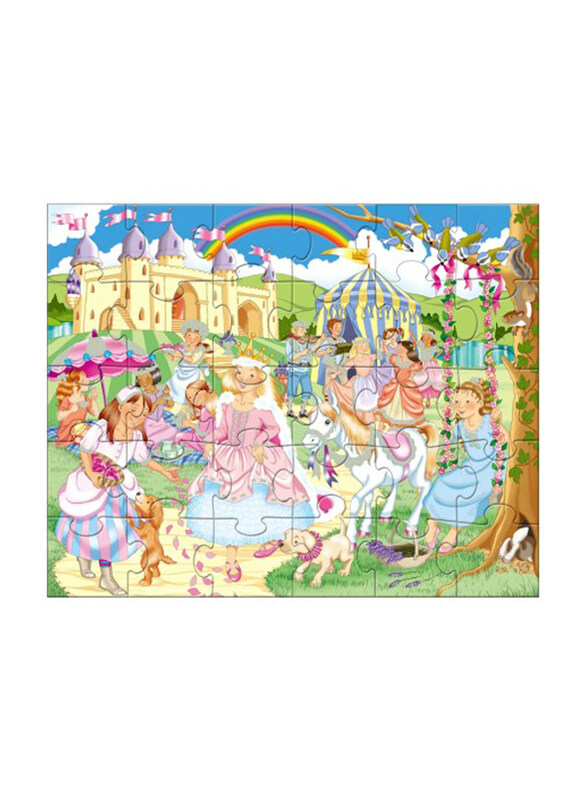 

Galt 60-Piece Glitter Puzzle Princess Party, Ages 4+