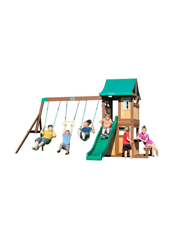 

Backyard Discovery Lakewood Swing Set, Ages 2+