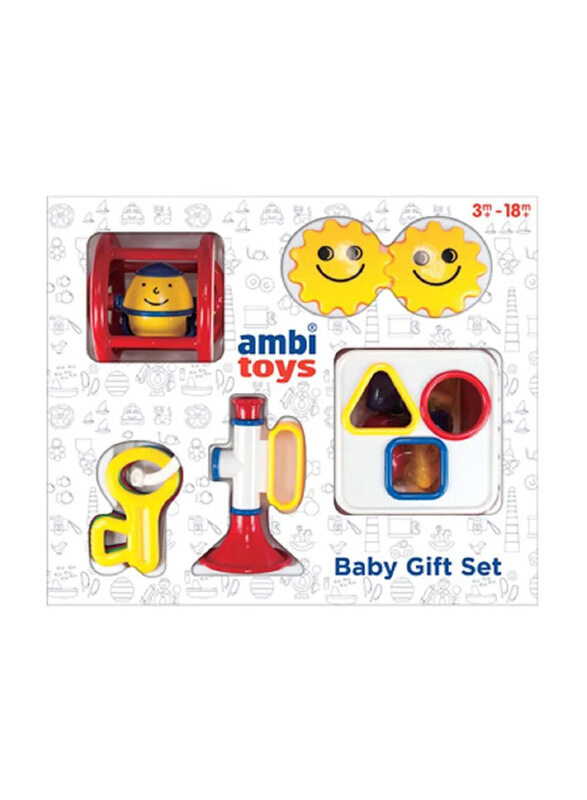 

Ambi Toys Baby Gift Set, Multicolour