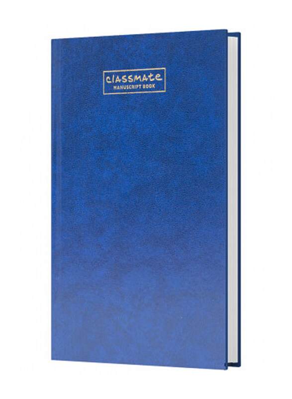 

Classmate Single Line Register/Manuscript Book Regular, 144 Sheets, 70 GSM, A4 Size, 6 Piece, Blue