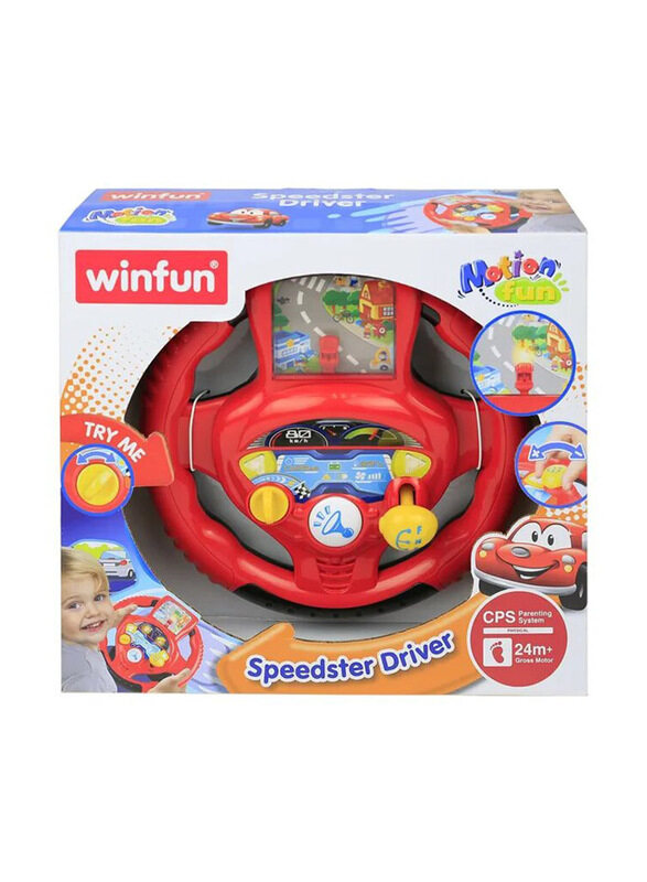 

Winfun Motion Fun Speedster Driver Toy, Multicolour