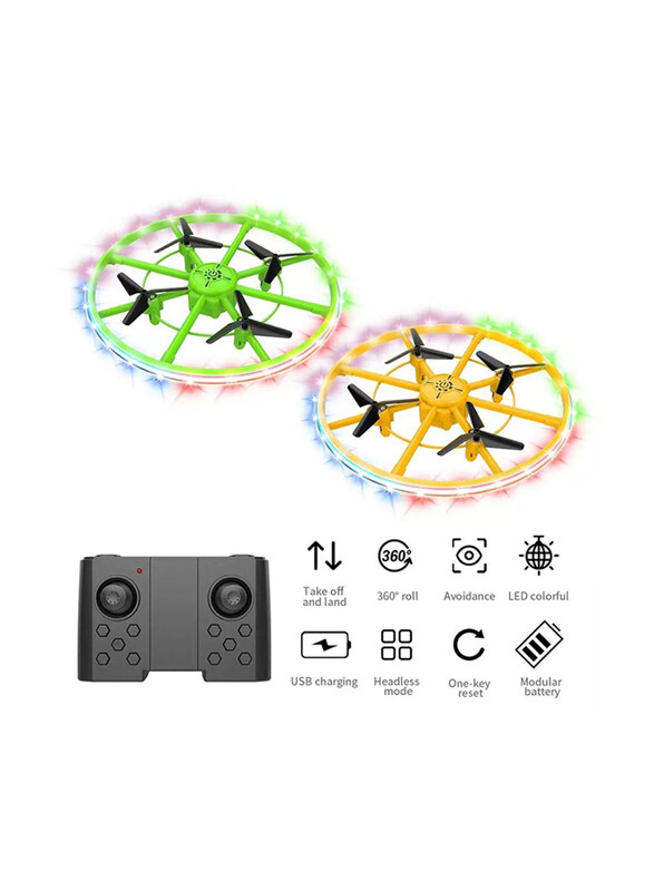 

Sam Toys RC Light Drone Flyer, Ages 3+, Assorted