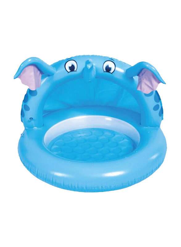 

Jilong Inflatable Children's Swimming Pool Elephant with Cover, 95cm, 51014, Blue