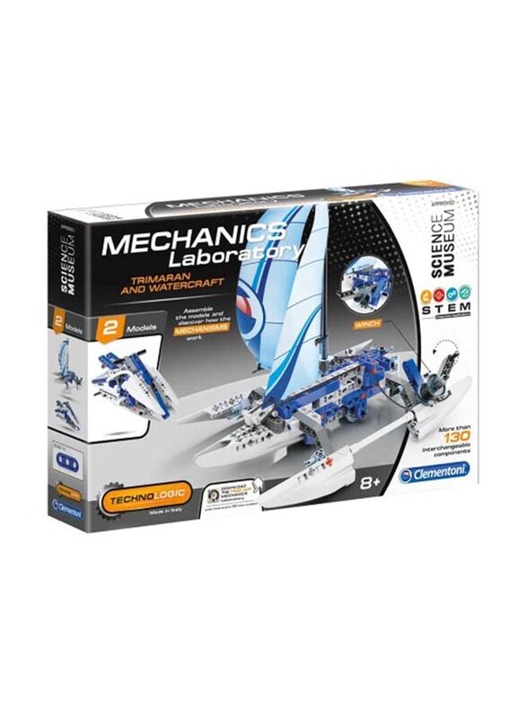 

Clementoni Mech Lab Trimaran And Watercraft, Multicolour, Ages 8+