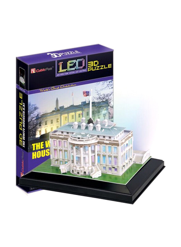 

Cubic Fun 56-Piece The White House, Ages 5+