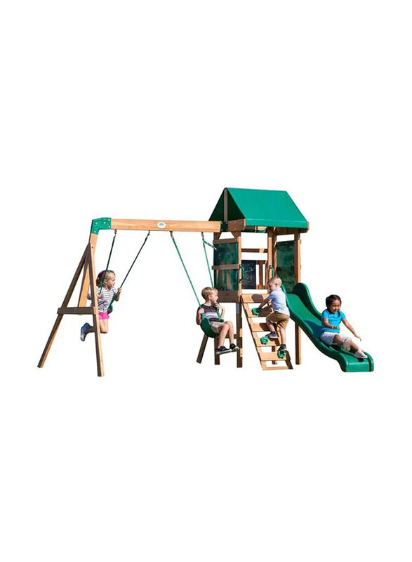

Backyard Discovery Buckley Hill Swing Set, Ages 2+