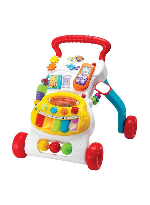 

Winfun Grow with Me Musical Walker, Multicolour