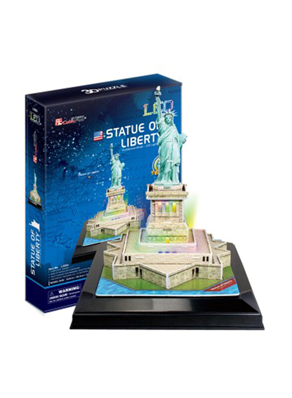 

Cubic Fun 37-Piece 3D Statue Of Liberty Puzzle, Ages 5+