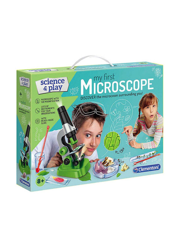 

Clementoni Microscope Toy, Multicolour, Ages 8+