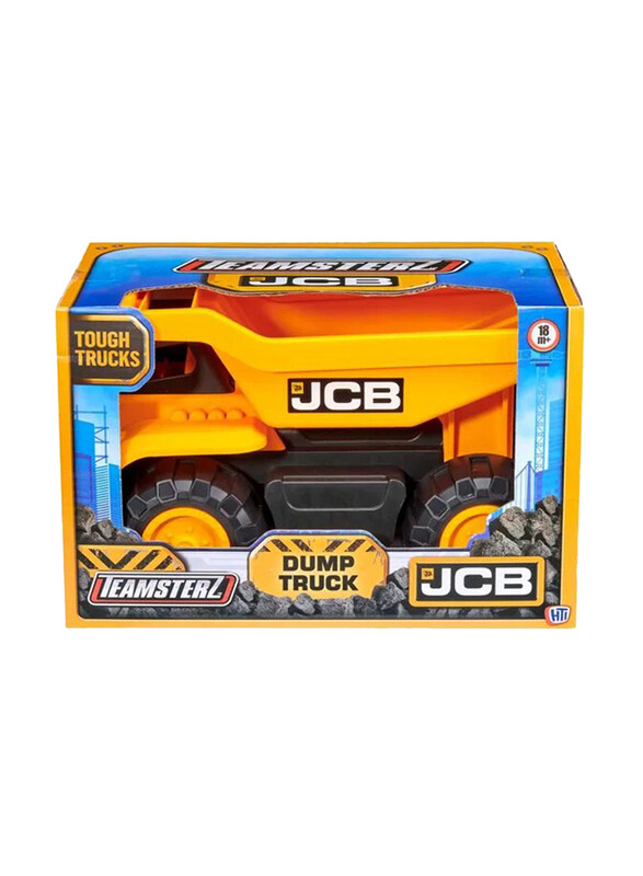 

Teamsterz 10-inch Dump Truck Jcb, Yellow/Black, Ages 3+