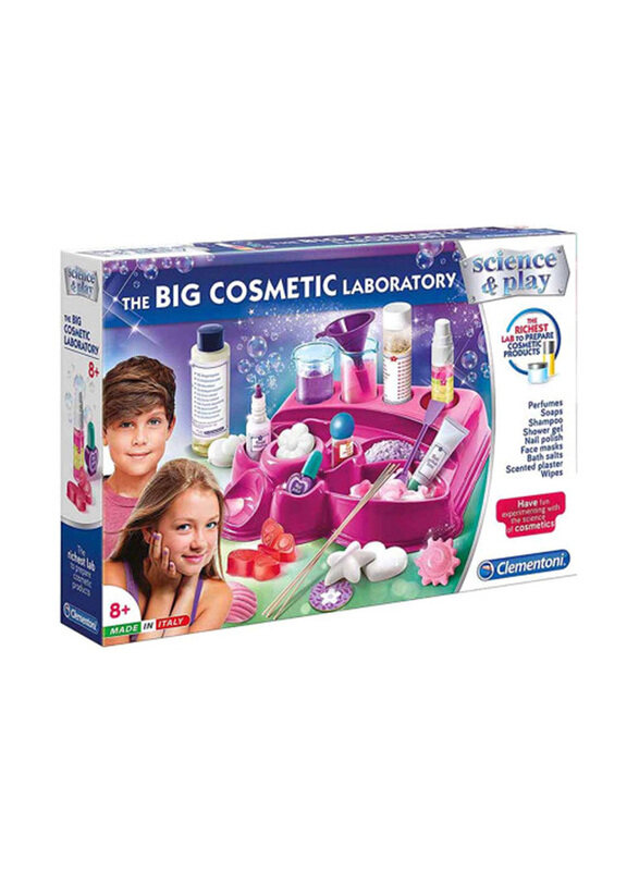 

Clementoni The Big Cosmetic Lab DIY Kit, Multicolour, Ages 8+