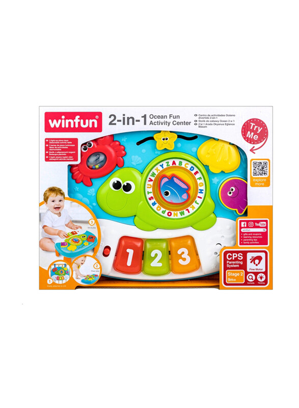 

Winfun 2-in-1 Ocean Fun Activity Center, Ages 9+