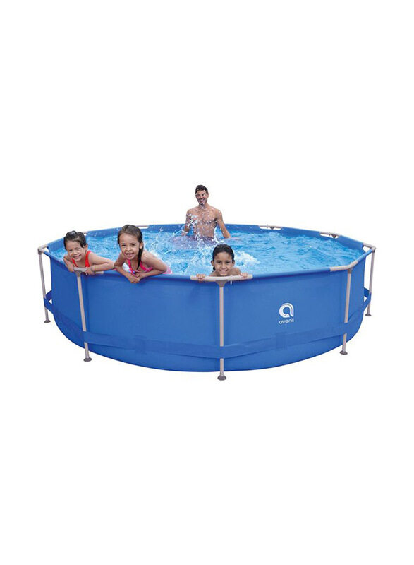 

Jilong Avenli Steel Super Round Pool, 1618 Gallon, 17799, Blue