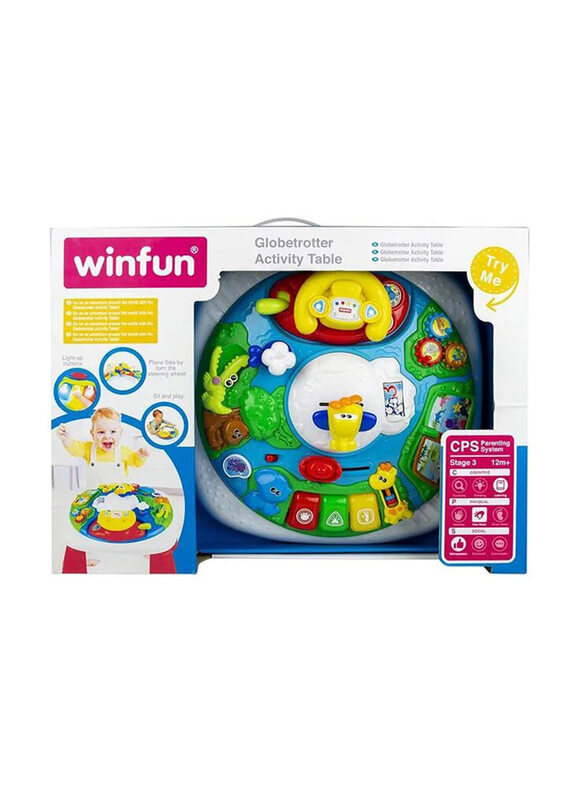 

Winfun Globetrotter Activity Table, Multicolour