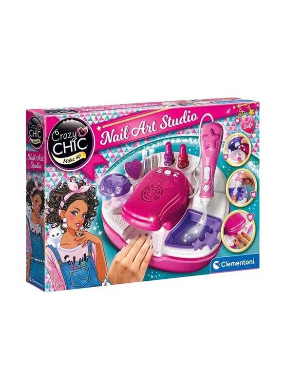 

Clementoni Nail Art Studio, Set, Ages 6+