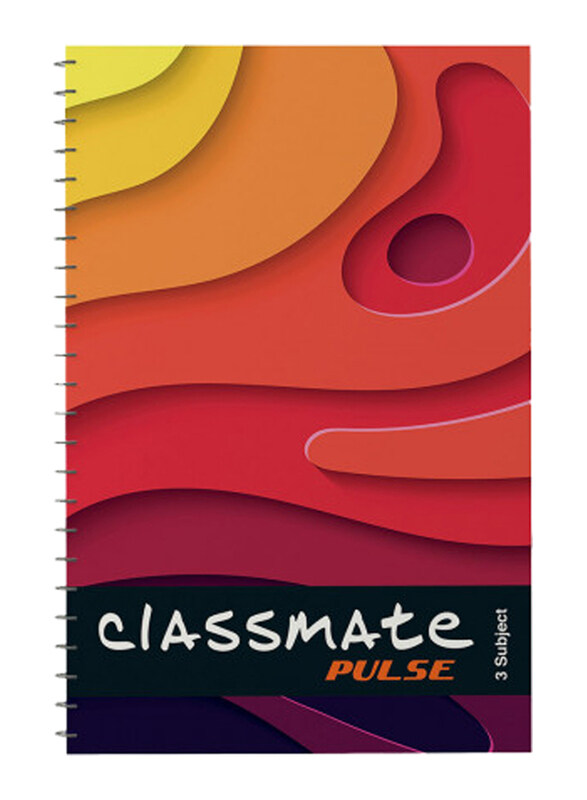 

Classmate Single Line Exercise Book, 120 Sheets, 60 GSM, A4 Size, 1 Piece, Multicolour