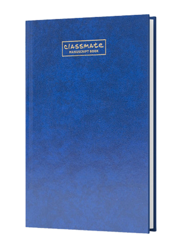 

Classmate Single Line Manuscript Book, 96 Sheets, 70 GSM, A4 Size, 6 Piece, Blue