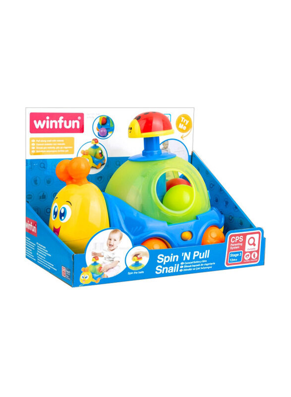 

Winfun Spin 'N Pull Snail, Multicolour