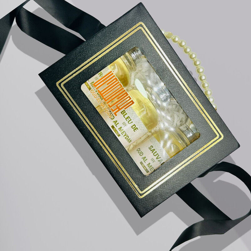 

Oud Al Meydan Luxury 50ML Perfume Gift Set, Inspired by Eros, Ombre Nomade & Stronger With You 3 Premium Fragrances