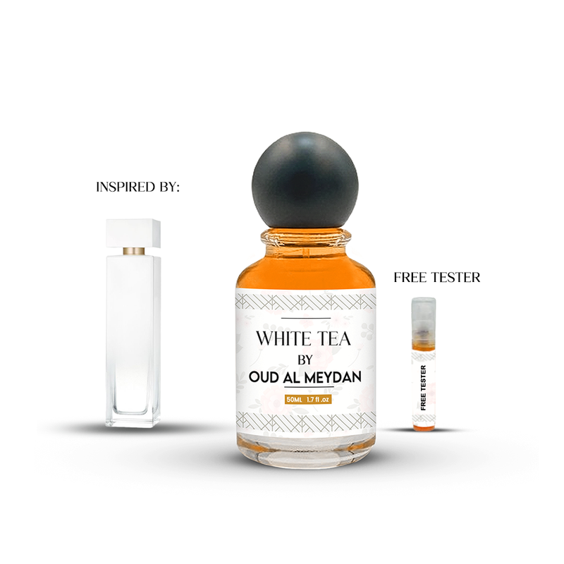 OUD AL MEYDAN WHITE TEA OIL BASED PERFUME FOR UNISEX 50ML