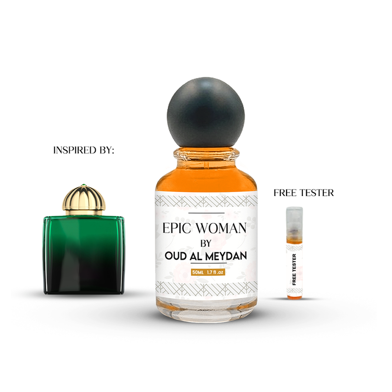 OUD AL MEYDAN EPIC WOMAN OIL BASED PERFUME FOR WOMEN 50ML