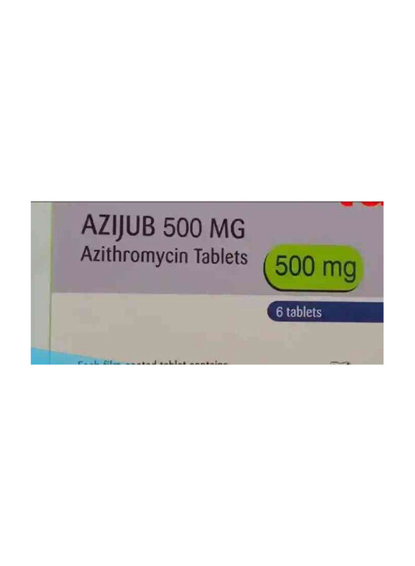 

Jubilant Azijub Azithromycin Tablet, 500mg, 6 Tablets