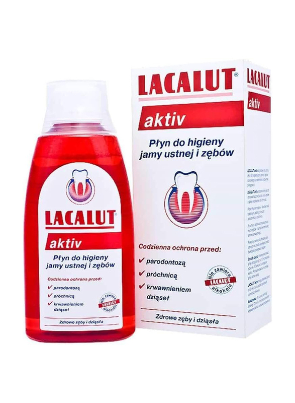 Lacalut Aktive Mouthwash, 300ml