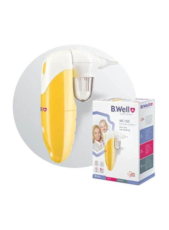 B.Well WC-150 Nasal Aspirator, Yellow