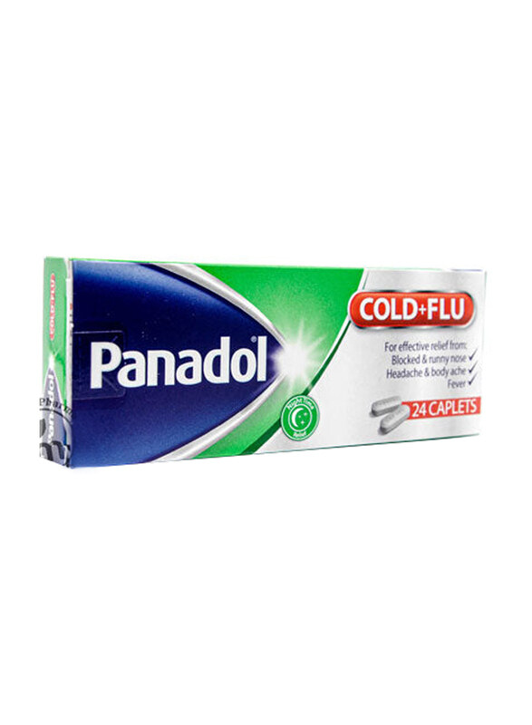

GSK Panadol Cold & Flu Green, 24 Tablets