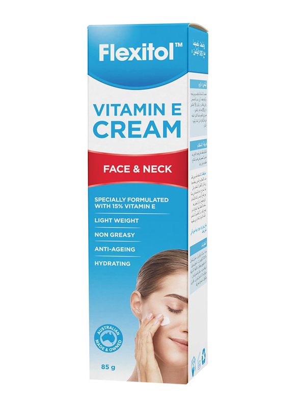 Flexitol Vitamin E Face & Neck Cream, 85gm