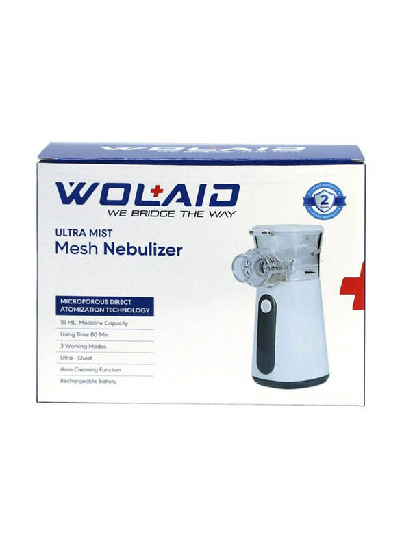 

Wolaid Ultra Mist Mesh Nebulizer, White