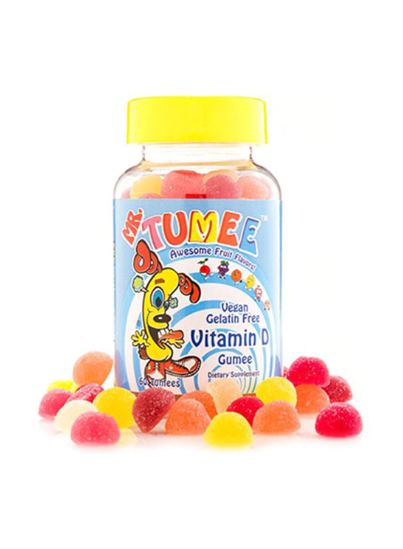 

Mr.Tumee Vitamin D Gumee, 60 Gummies