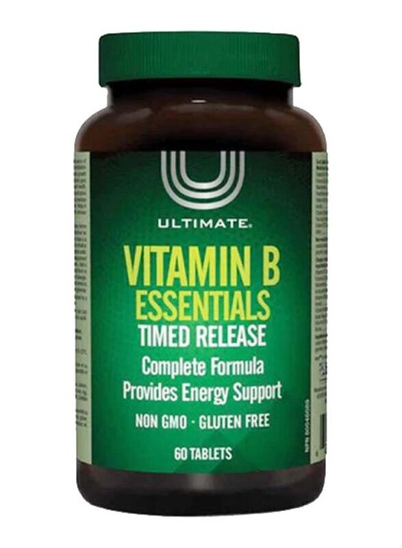 

Ultimate Vitamin B Essentials Timed Release, 60 Tablets