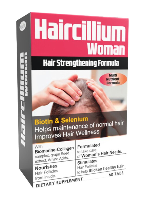 

Naturista Haircillium Women Dietary Supplement, 60 Tablets
