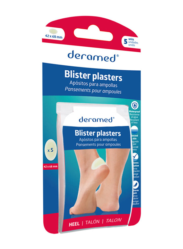 

Deramed Blister Plaster, 8218, 5 Plasters