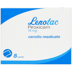 Lenotac Piroxicam, 14Mg, 8 Patches