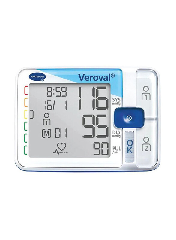 

Hartmann Veroval Wrist Blood Pressure Monitor, Htc 925327.A, Multicolour