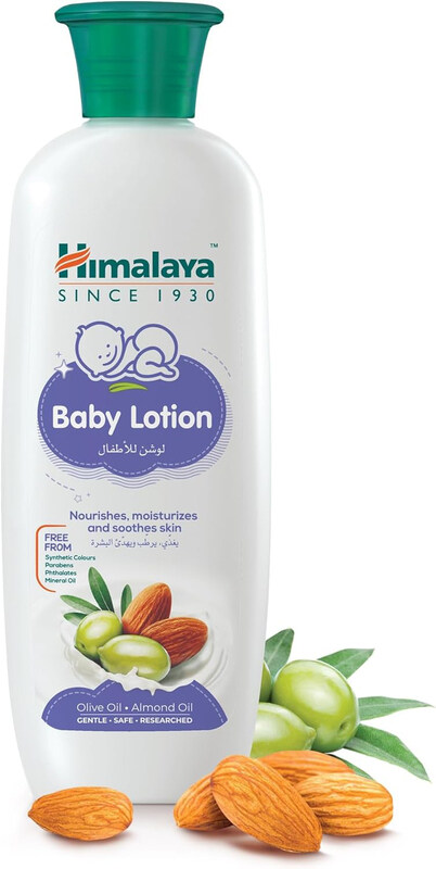 

Himalaya 400ml Olive & Almond Oil Lotion for Babies, White