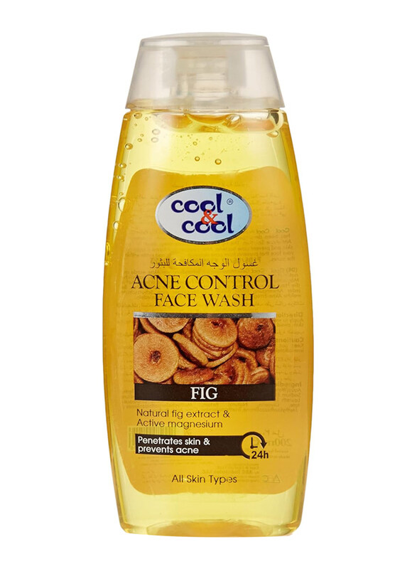 

Cool & Cool Fig Acne Control Face Wash, 200ml