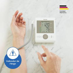 Beurer Blood Pressure Monitor with Adaptor, BM-28, White