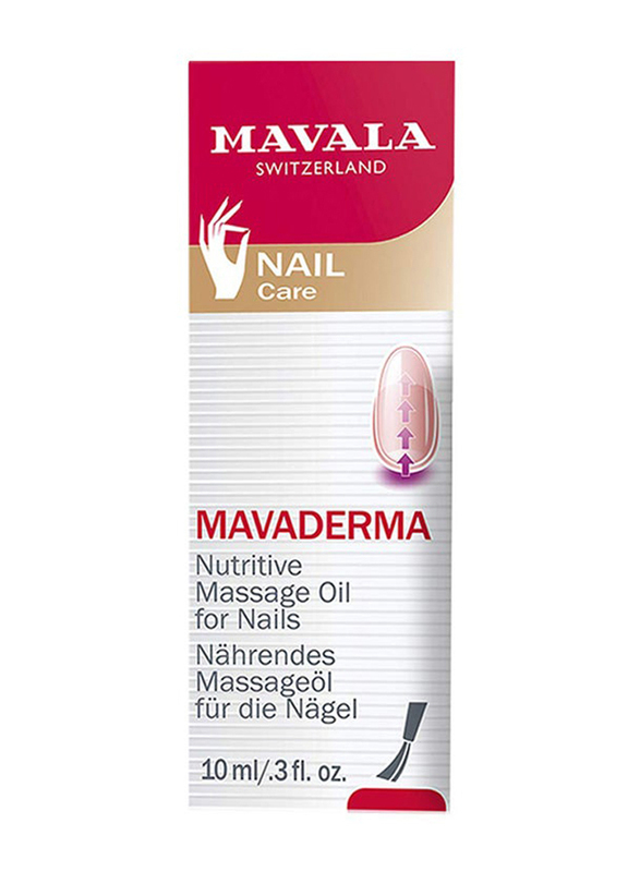 Mavala Mavaderma Nourishing Massage Oil For Nails, 10ml, Clear