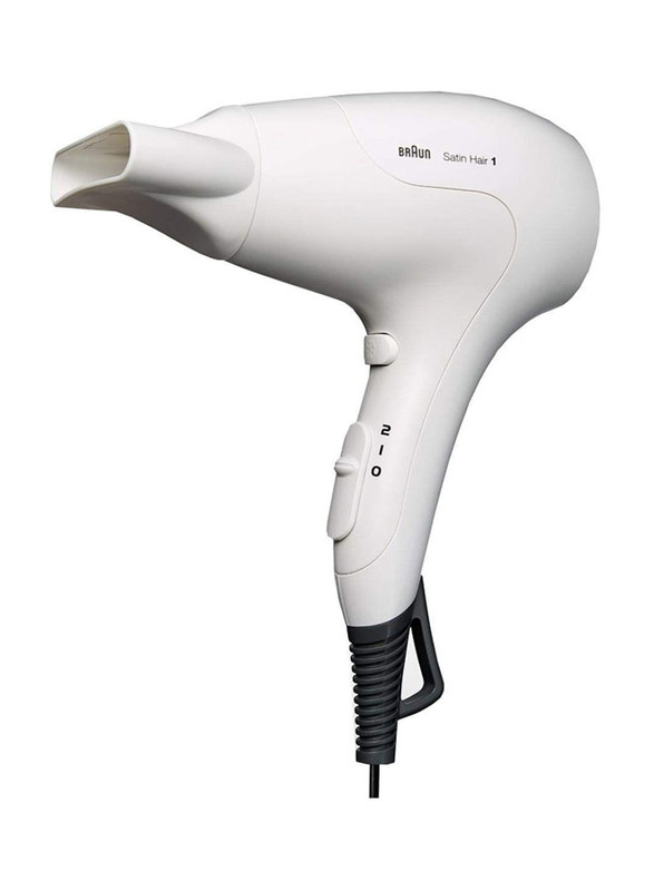 Braun Satin Hair Dryer, HD 180, White