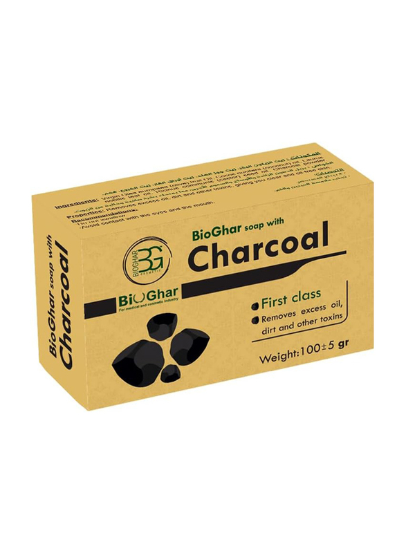 

Bio Ghar Soap with Charcoal, 100g