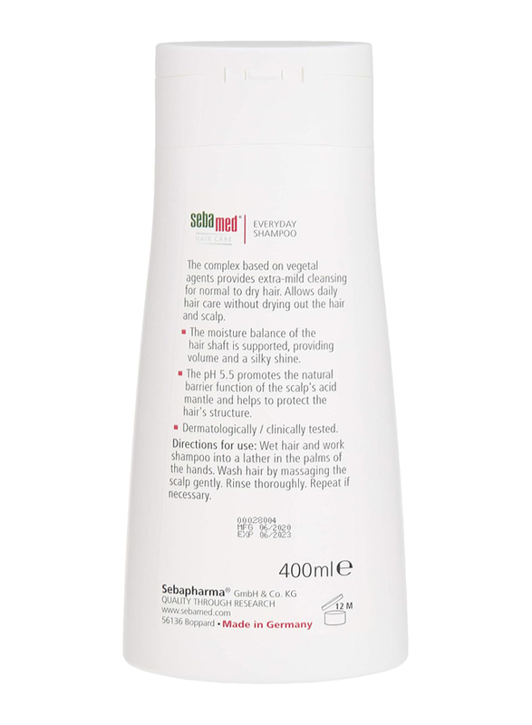 Sebamed Hair Care Everyday Shampoo, 400ml