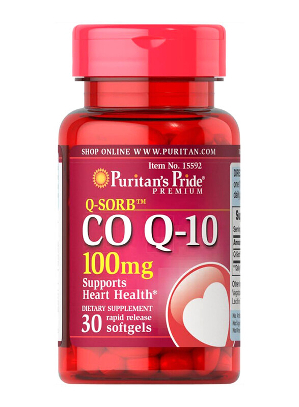 

Puritan's Pride Q-Sorb Co Q-10, 100mg, 30 Softgels