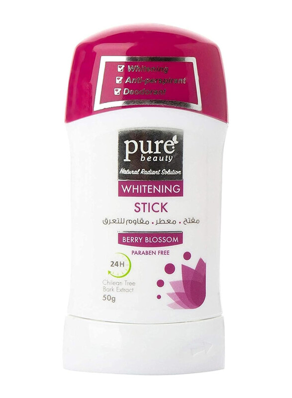 

Pure Beauty Berry Blossom Whitening Antiperspirant Deodorant Stick, 50g