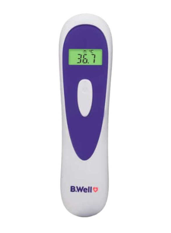 B.Well Non-Contact Infrared Digital Thermometer, MED-3000, White