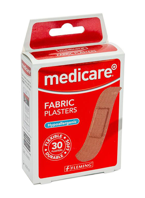 Medicare Fabric Plaster, Md02/1, 30 Plasters