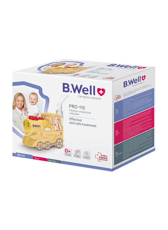 

B.well PRO-115 Compressor Nebulizer Train, Yellow