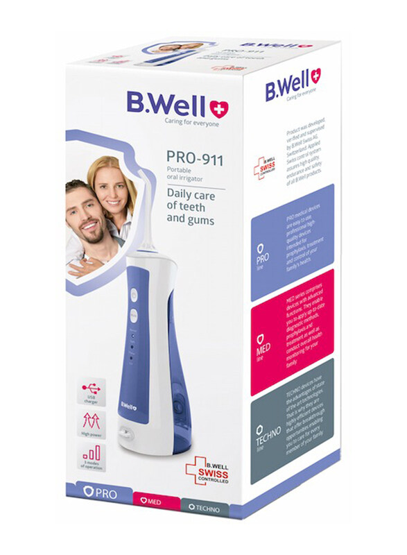 

B.Well B.Well Portable Oral Irrigator, Pro-911, Multicolour